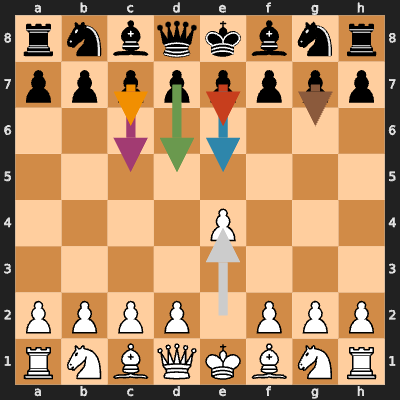 Black's Response to e4